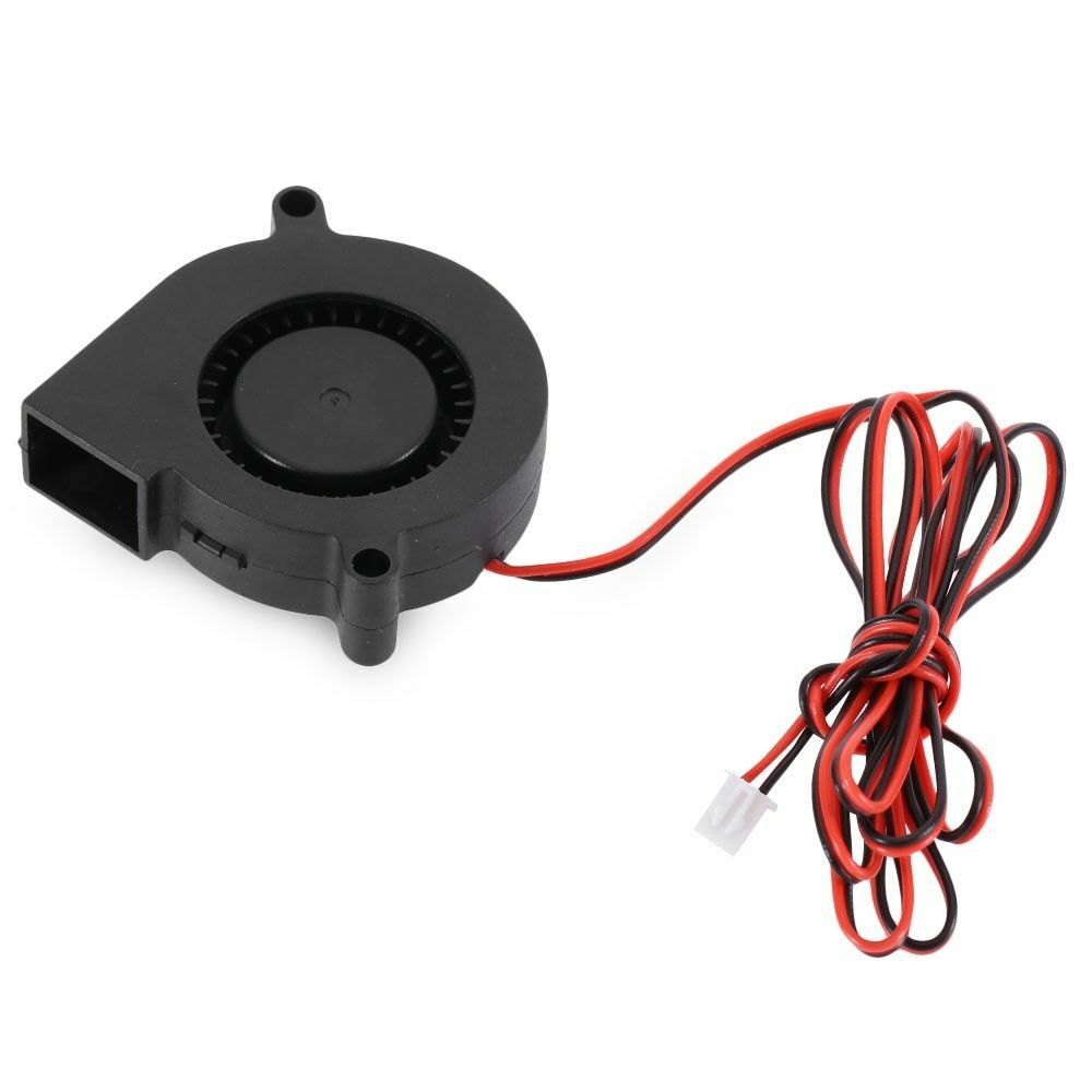 31MM 5015 24V 3D Printer Ultra-quiet Turbo Small Fan Black Durable