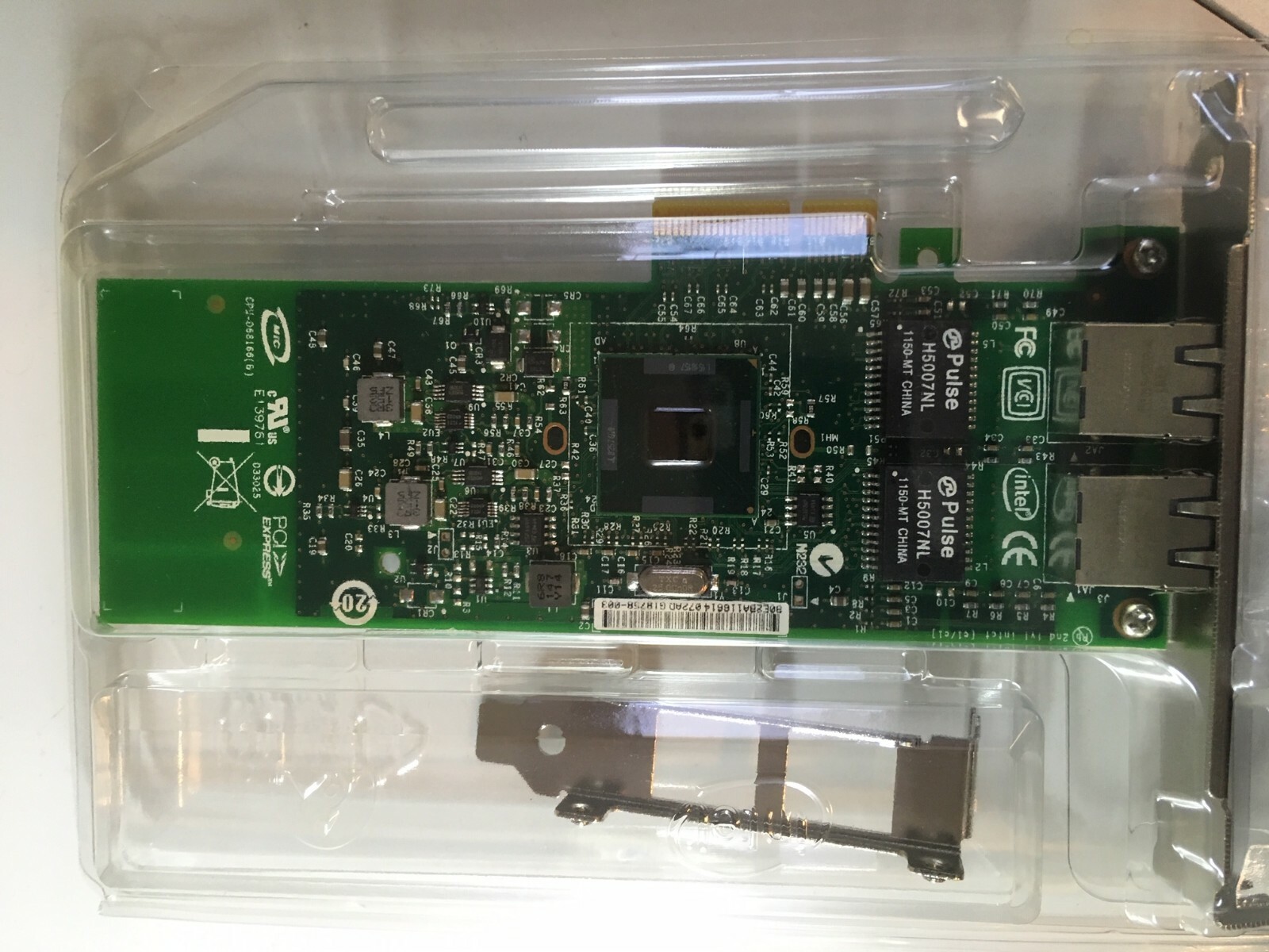 INTEL E1G42ETBLK DUAL PORTS NEW BULK PACK