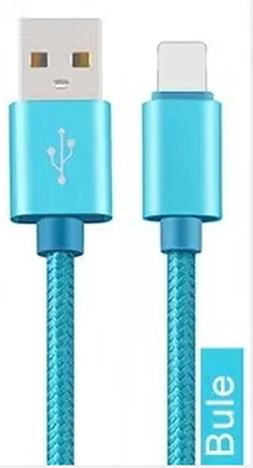 10FT USB Nylon Charger Braided Charging Cable Power Adapter Cord For iPhone 14 8