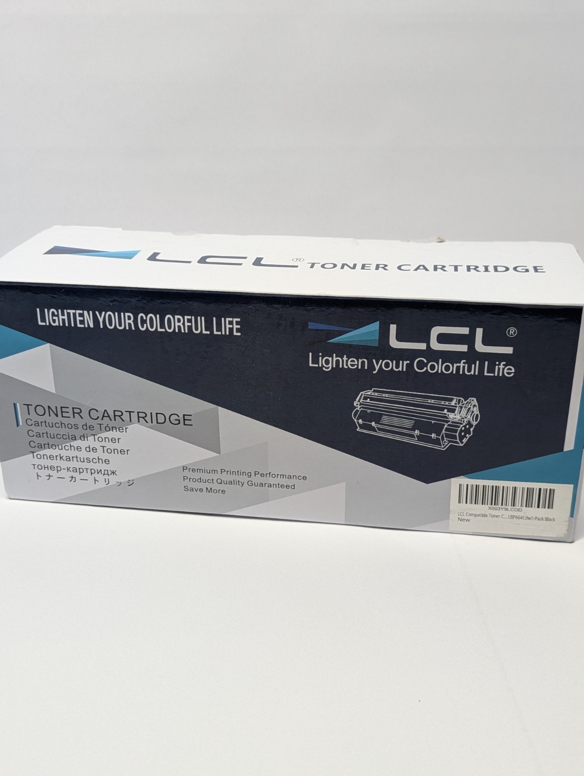 LCL Toner Cartridge Replacement For Canon CRG-055H K Black 7.6k Single (New)