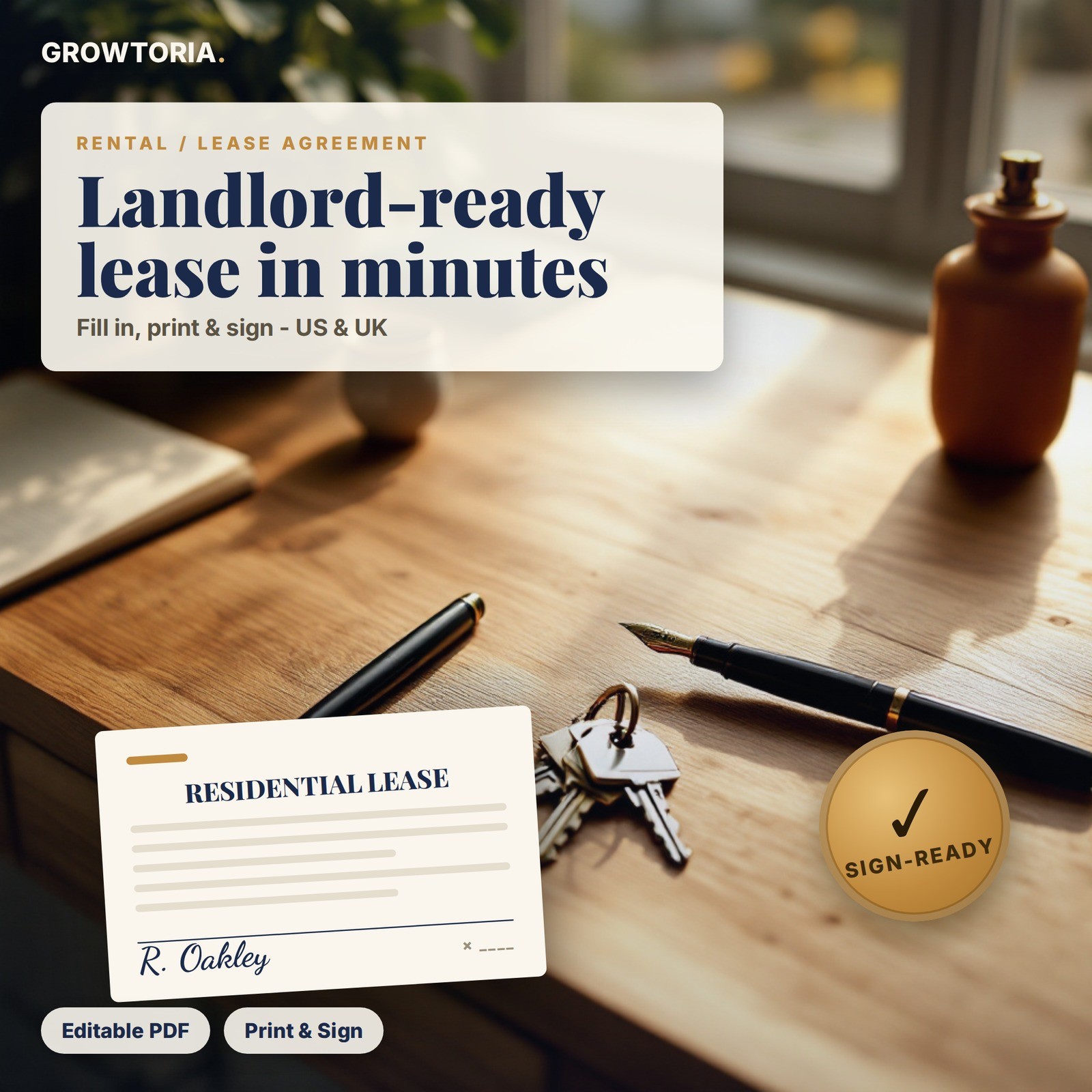 Lease & Tenancy Agreement Generator Rental Contract Landlord Template App