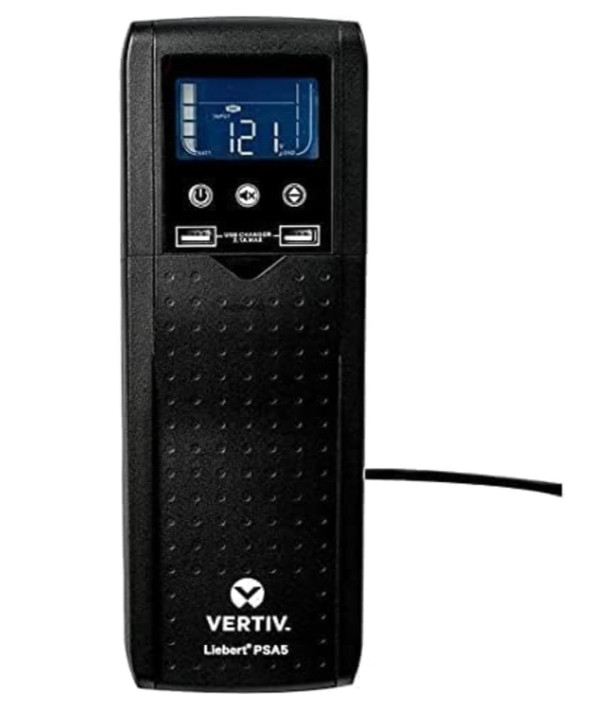 Vertiv Liebert PSA5-1500MT120 UPS Battery Backup 1500VA LCD AVR Tower