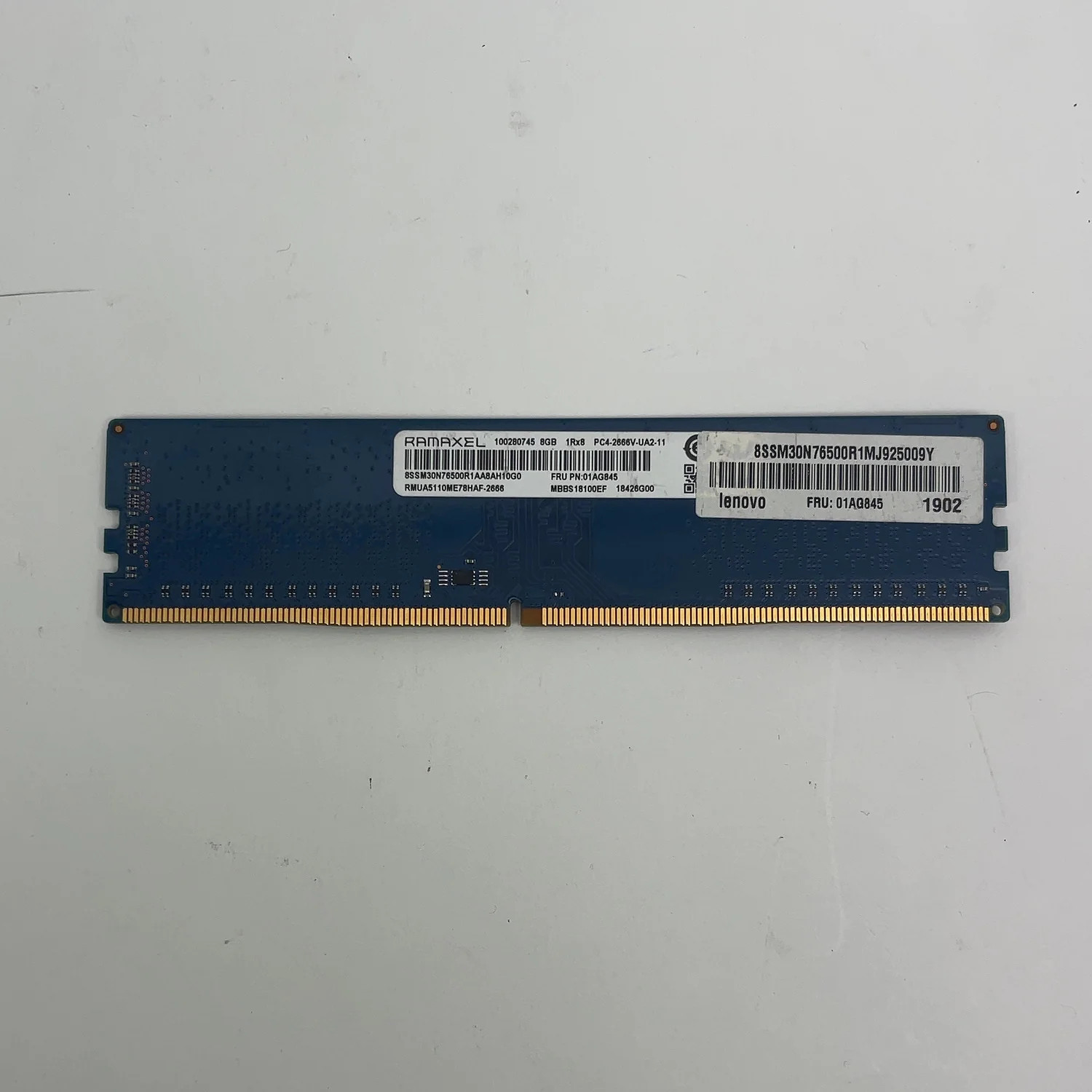 RAMAXEL 1Rx8 8GB (1x8GB) RAM DDR4 2666MHz