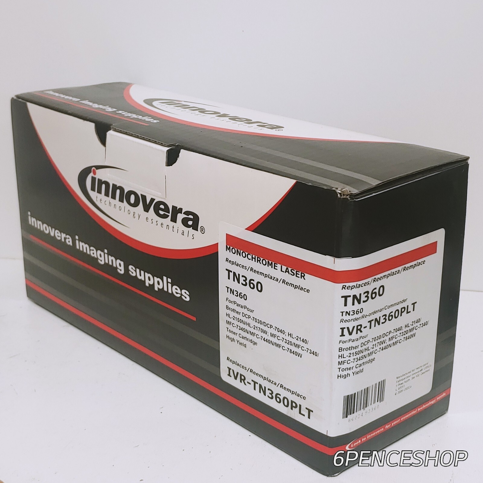 11 EA INNOVERA TN360 Toner Cartridge For Brother lot of 11