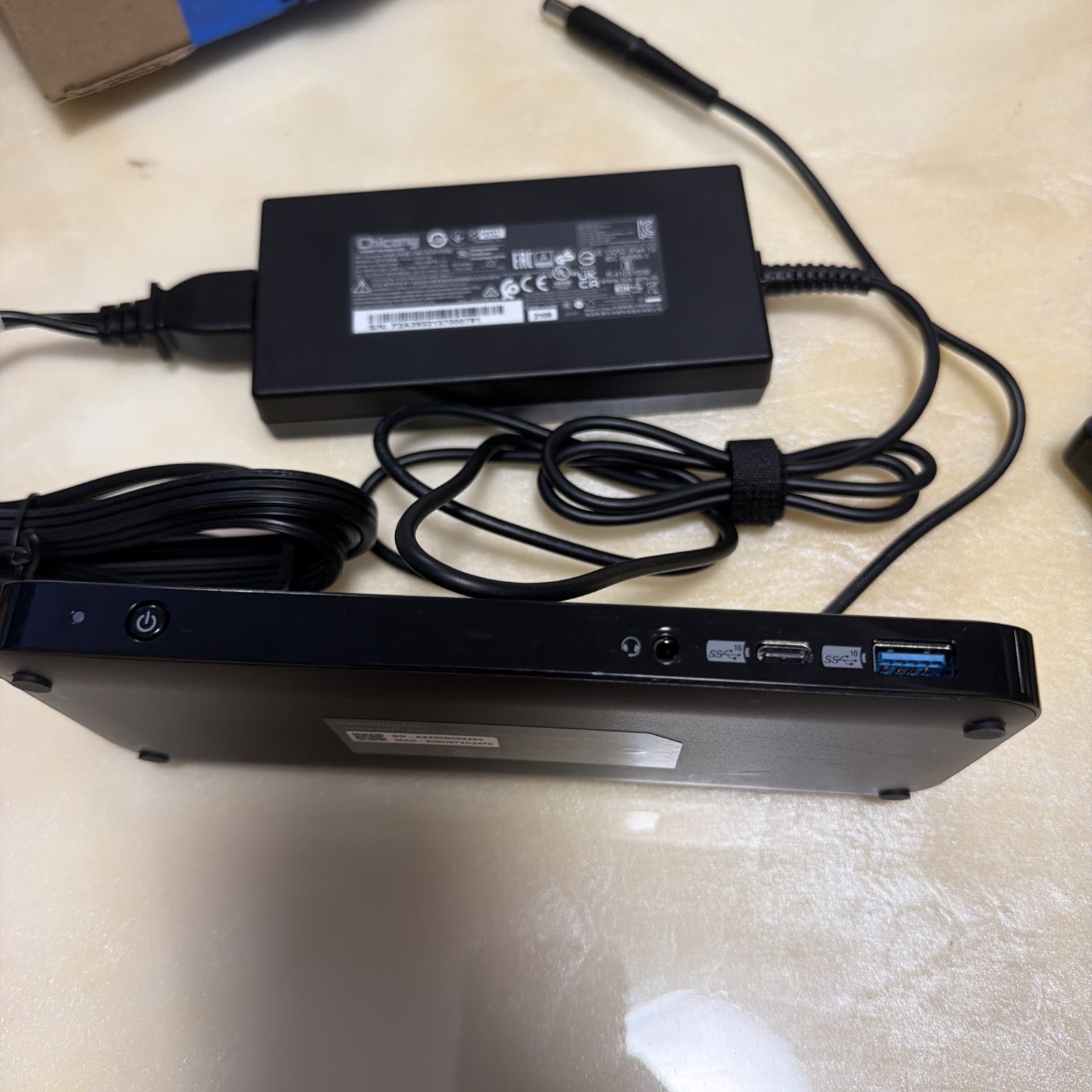 Kensington SD4845P USB-C Triple Video Driverless Dock W/Power Adapter.