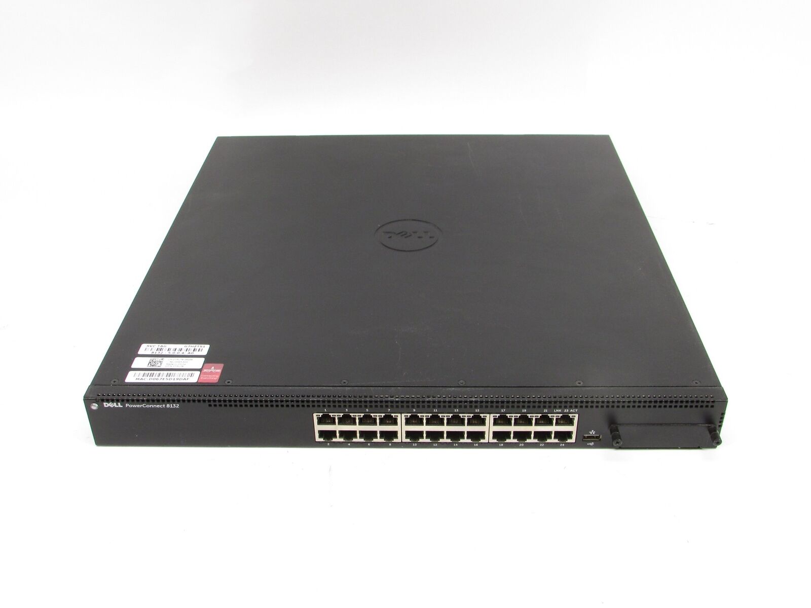 Dell PowerConnect 8132 24 10/100/1000 Ethernet Ports 1U Network Switch