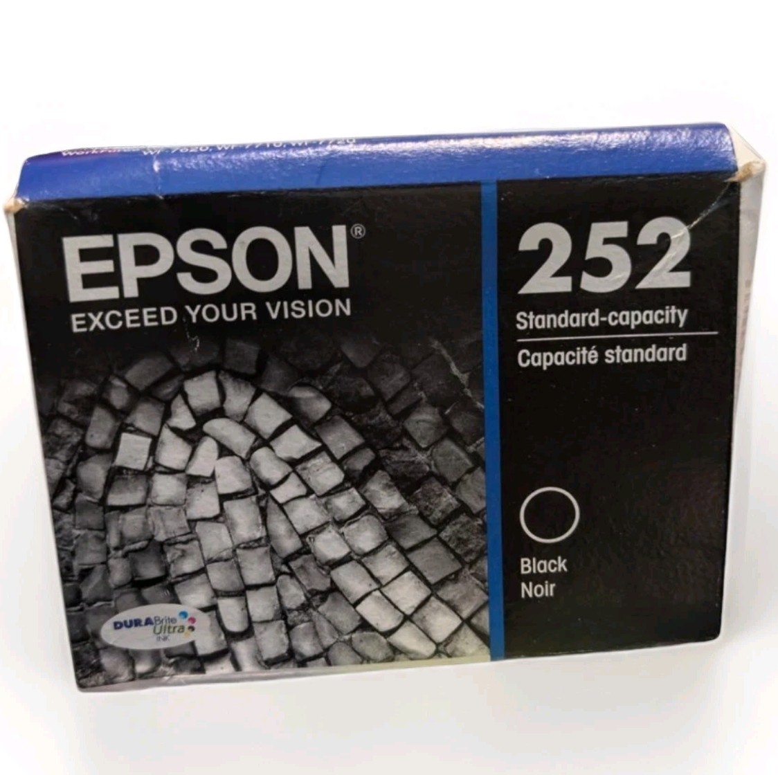 EPSON T252 Black Ink Cartridge DURABrite Ultra Standard Capacity Ex 14 T252120 S