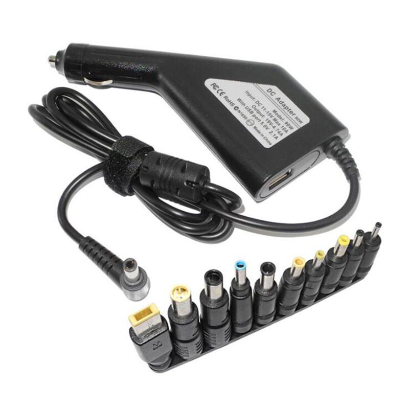 Laptop Universal Car Charger DC Power Adapter 90W 19V 4.74A for Asus Lenovo Acer