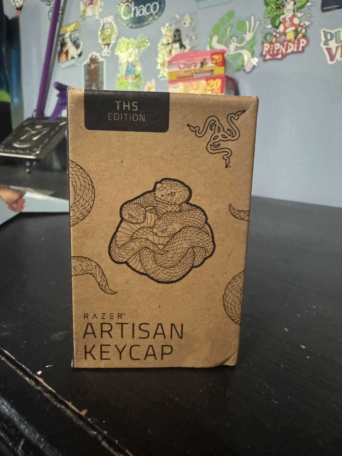 Razer Triple Headed Snake Artisan Keycap - LIMITED EDITION In Hand