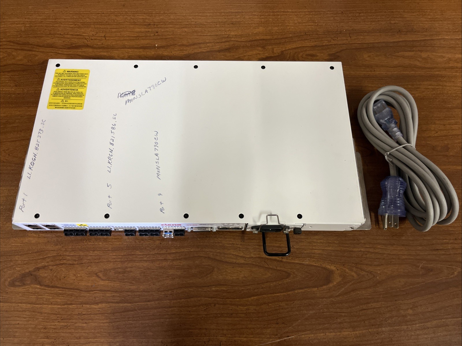 Ciena 3930 Ethernet Service Delivery Switch 170-3930-900