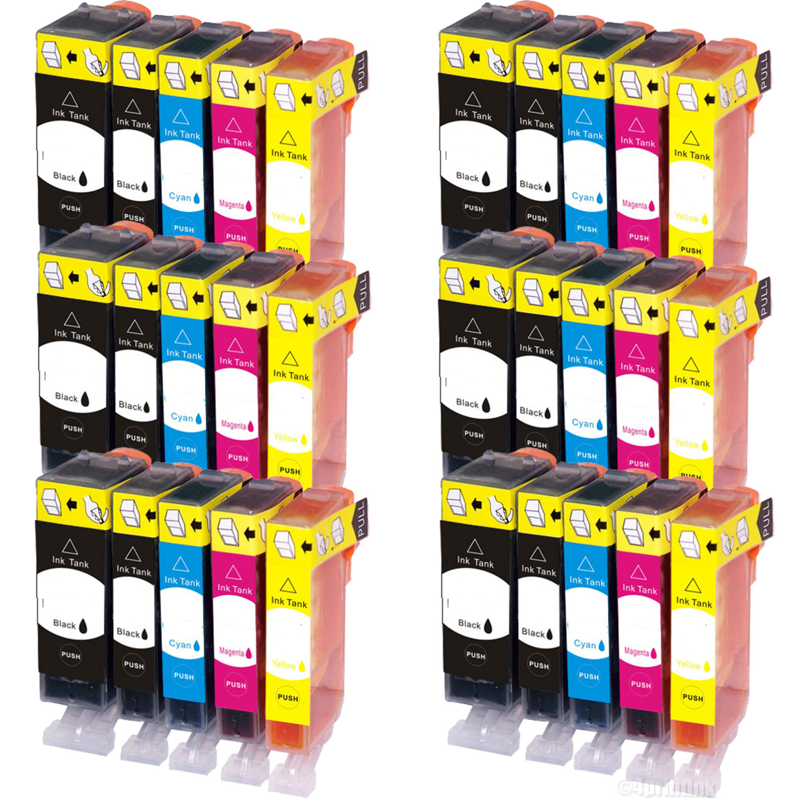 30 Pack Ink For Canon PGI-220 CLI-221 PIXMA MP640 MP640R MP980 MP990