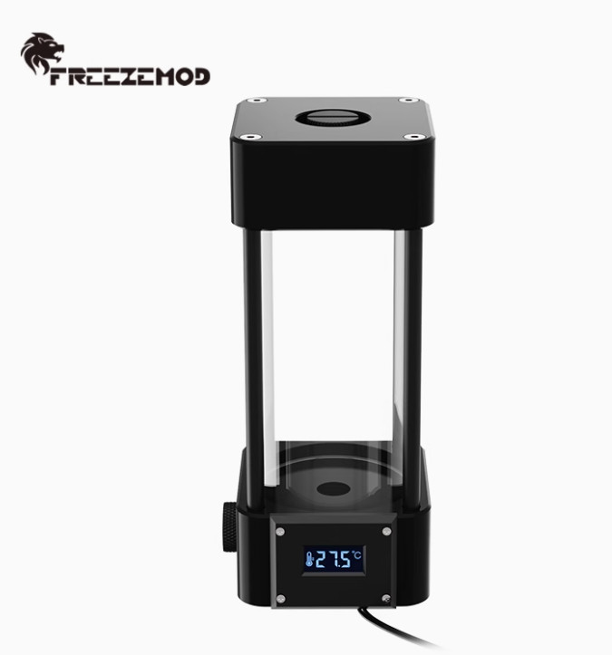 FREEZEMOD Temperature monitor Reservoir Water Tank Acrylic POM