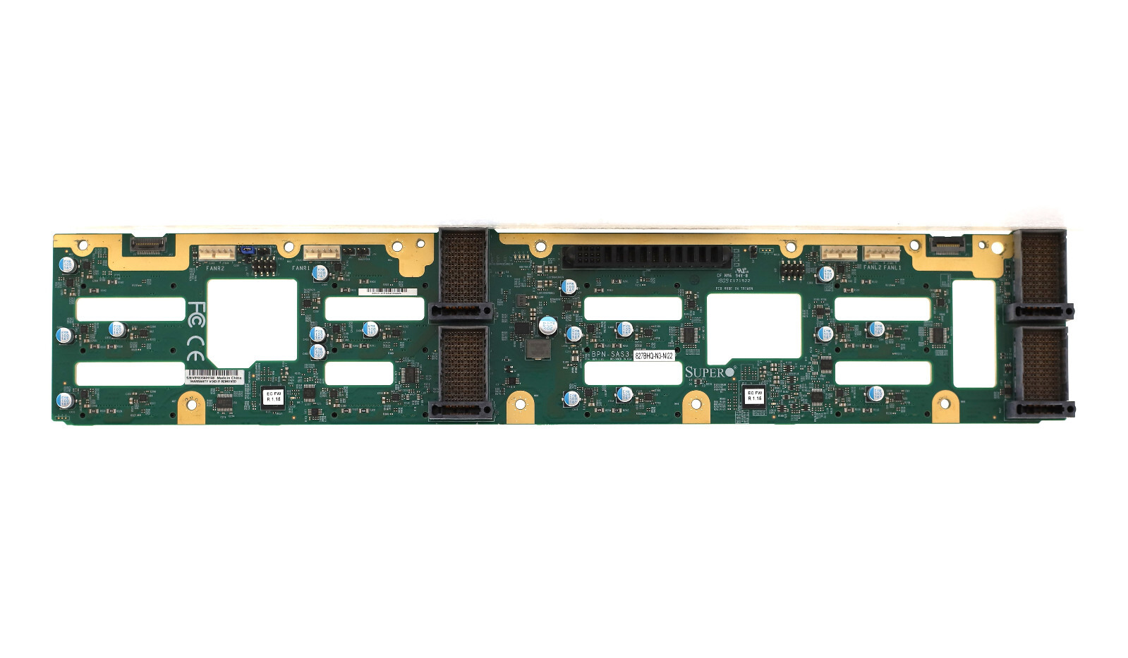 SuperMicro 2U 3.5" 12-Bay SAS Hard Drive Backplane P/N: BPN-SAS3-827BHQ-N3-NI22
