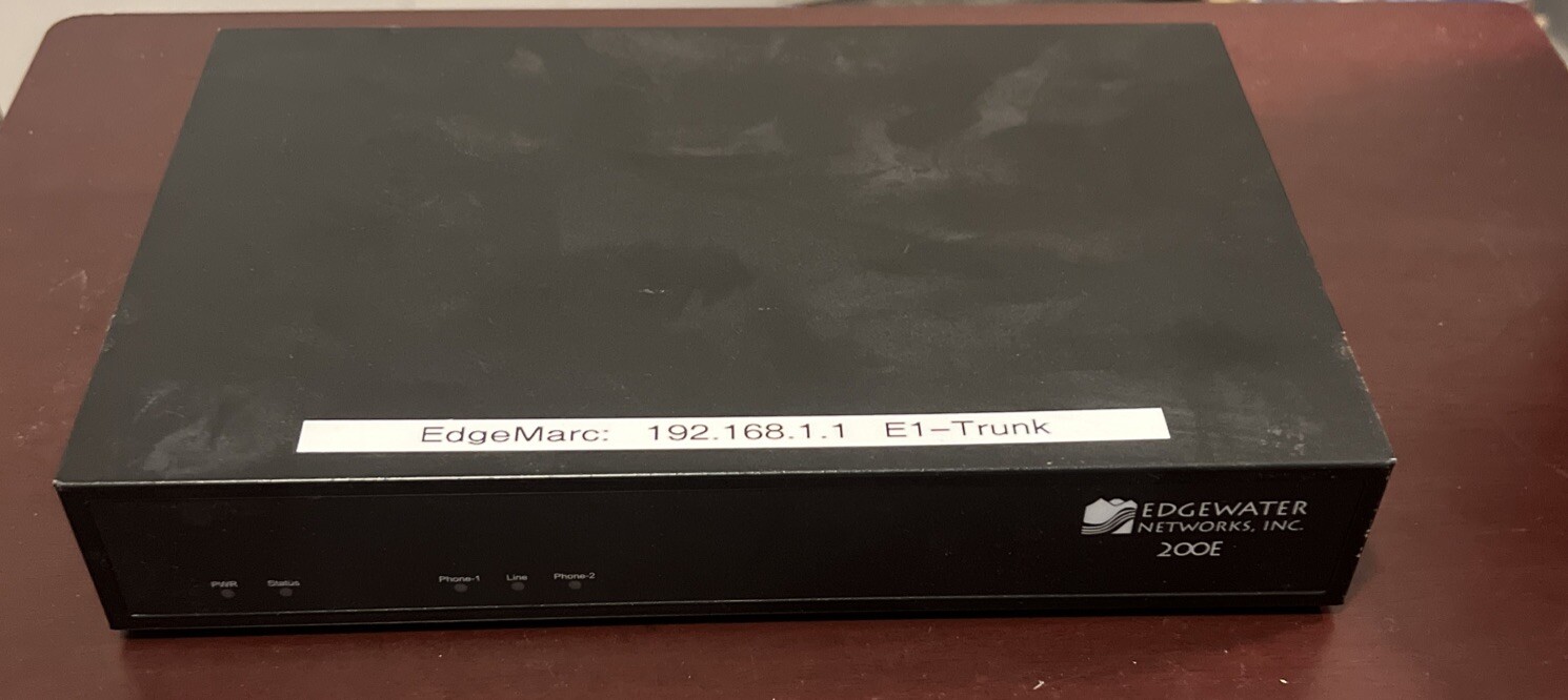 Edgewater Networks Inc 200E 