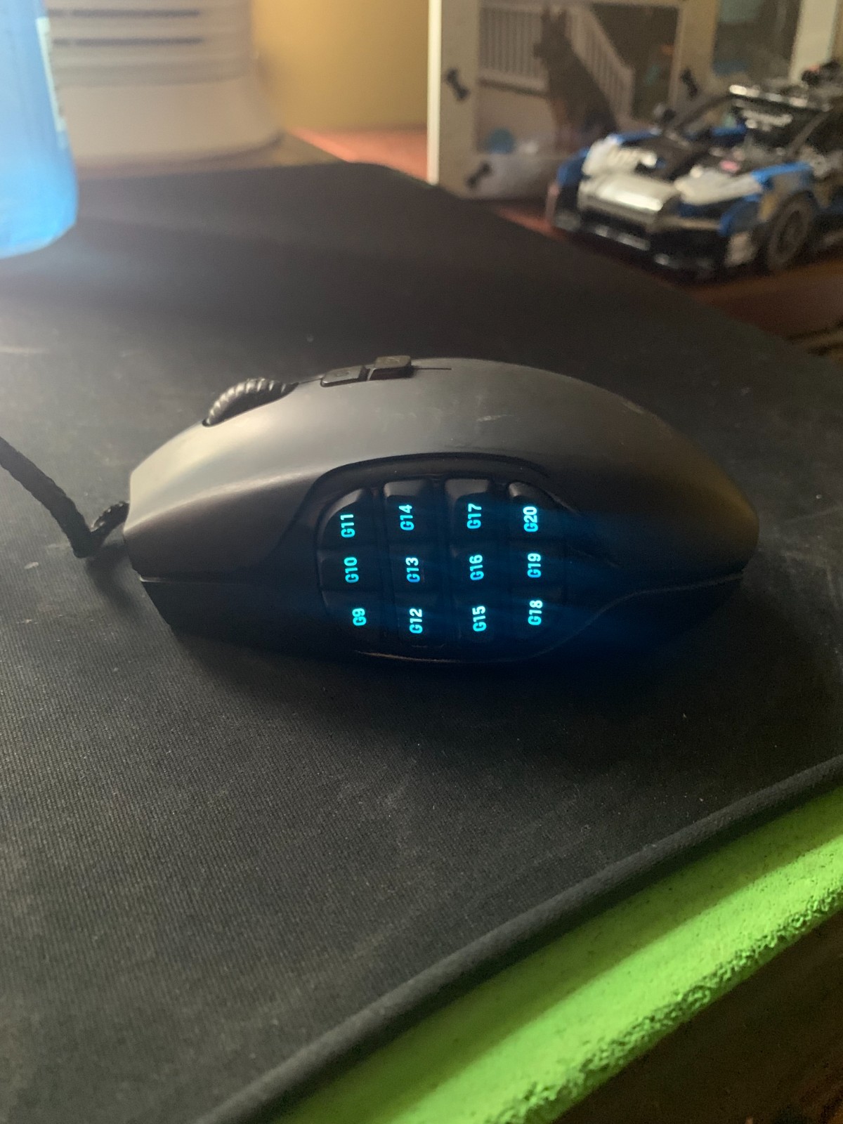 Logitech G600T Wired Gaming Mouse - Black