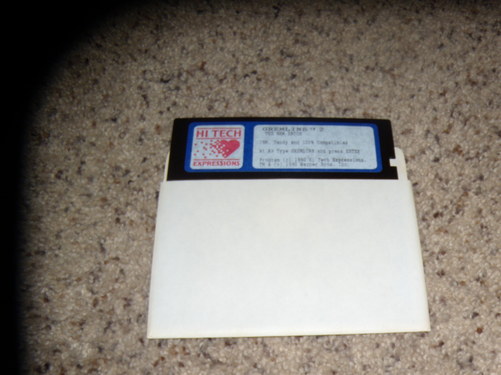 Gremlins 2 The New Batch IBM Tandy PC Mint 5.25" disk