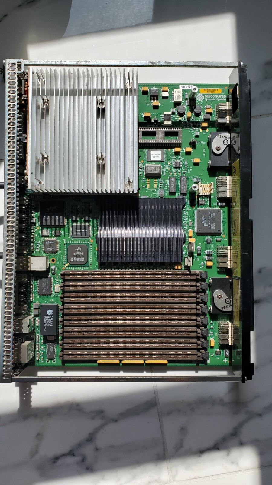 SGI Octane Motherboard IP30 030-0887-003 Rev G  Single 195Mhz CPU NO RAM