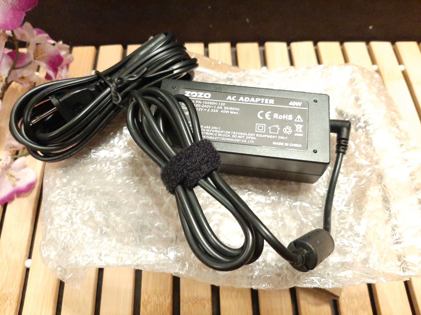 ZOZO 10Ft Chromebook  Replacement Samsung Power Adapter PA-10450H 12V 40W New