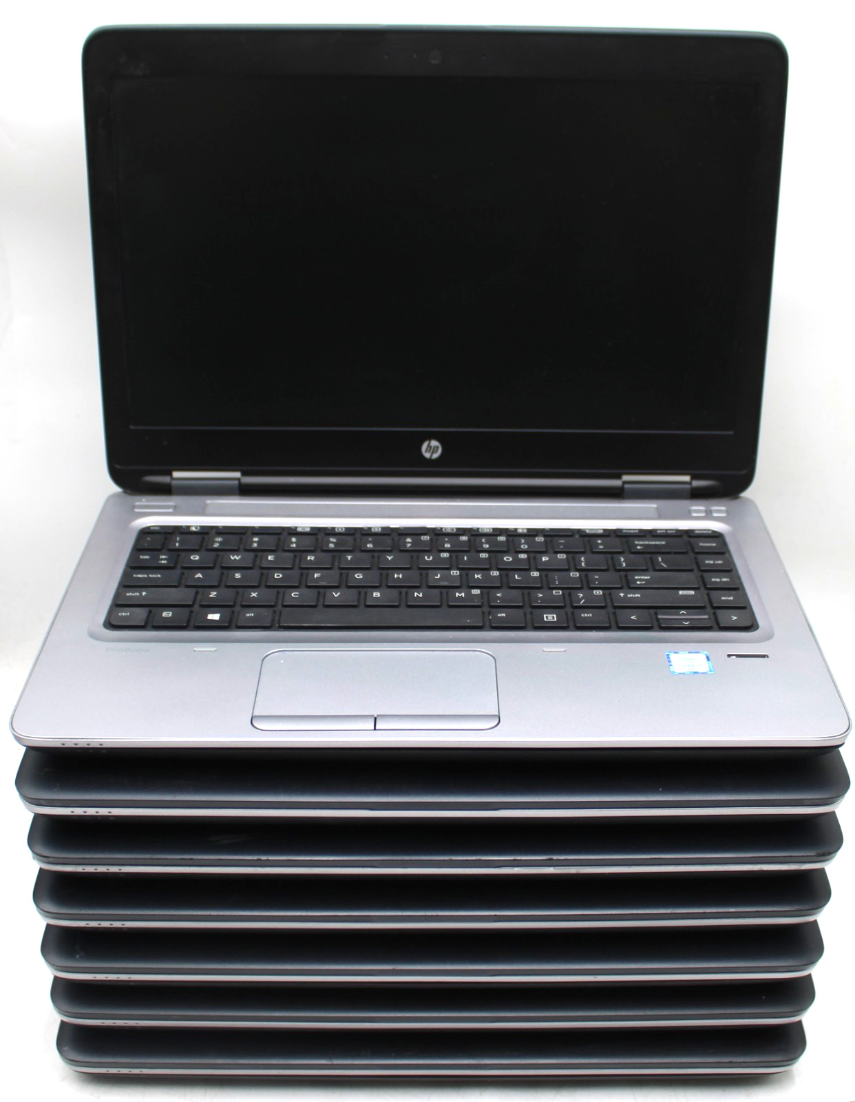 Lot of 7 - 14" HP ProBook 640 G2 Laptop i5-6200U @ 2.30GHz 8GB RAM No Drive B/C