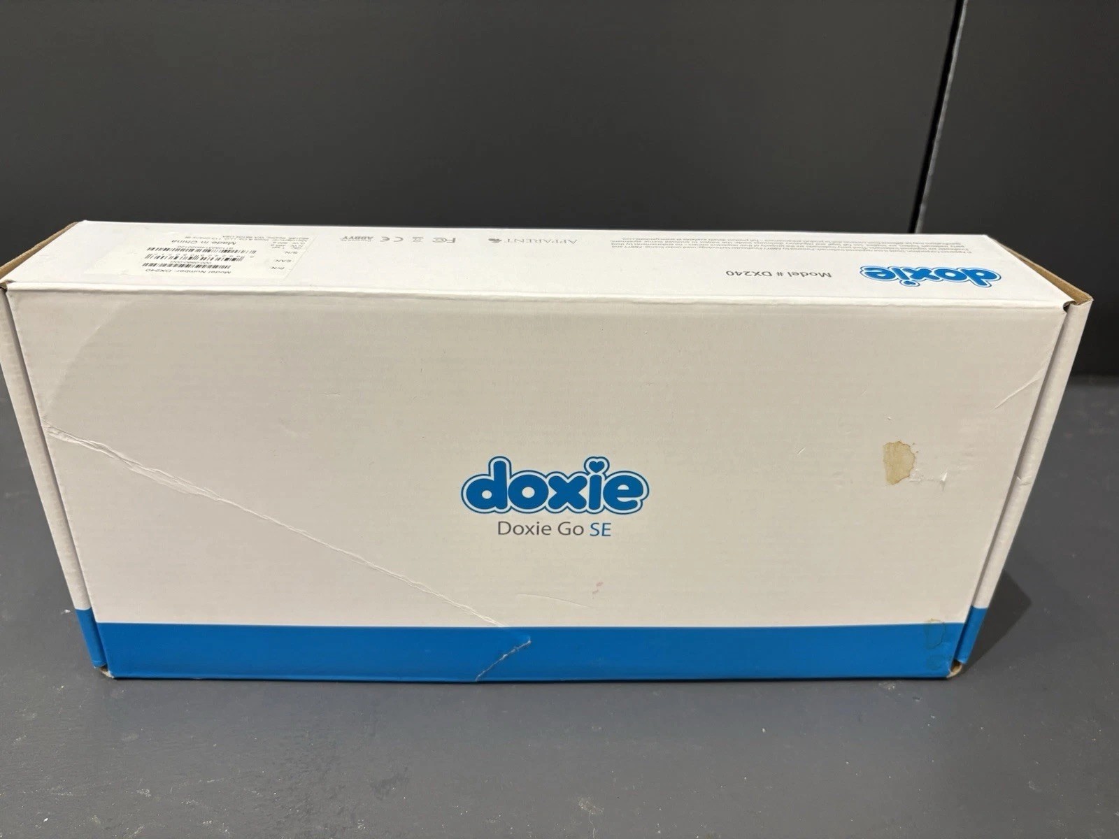 Doxie Go SE DX240 Rechargeable Battery Portable Paperless Mobile Scanner New