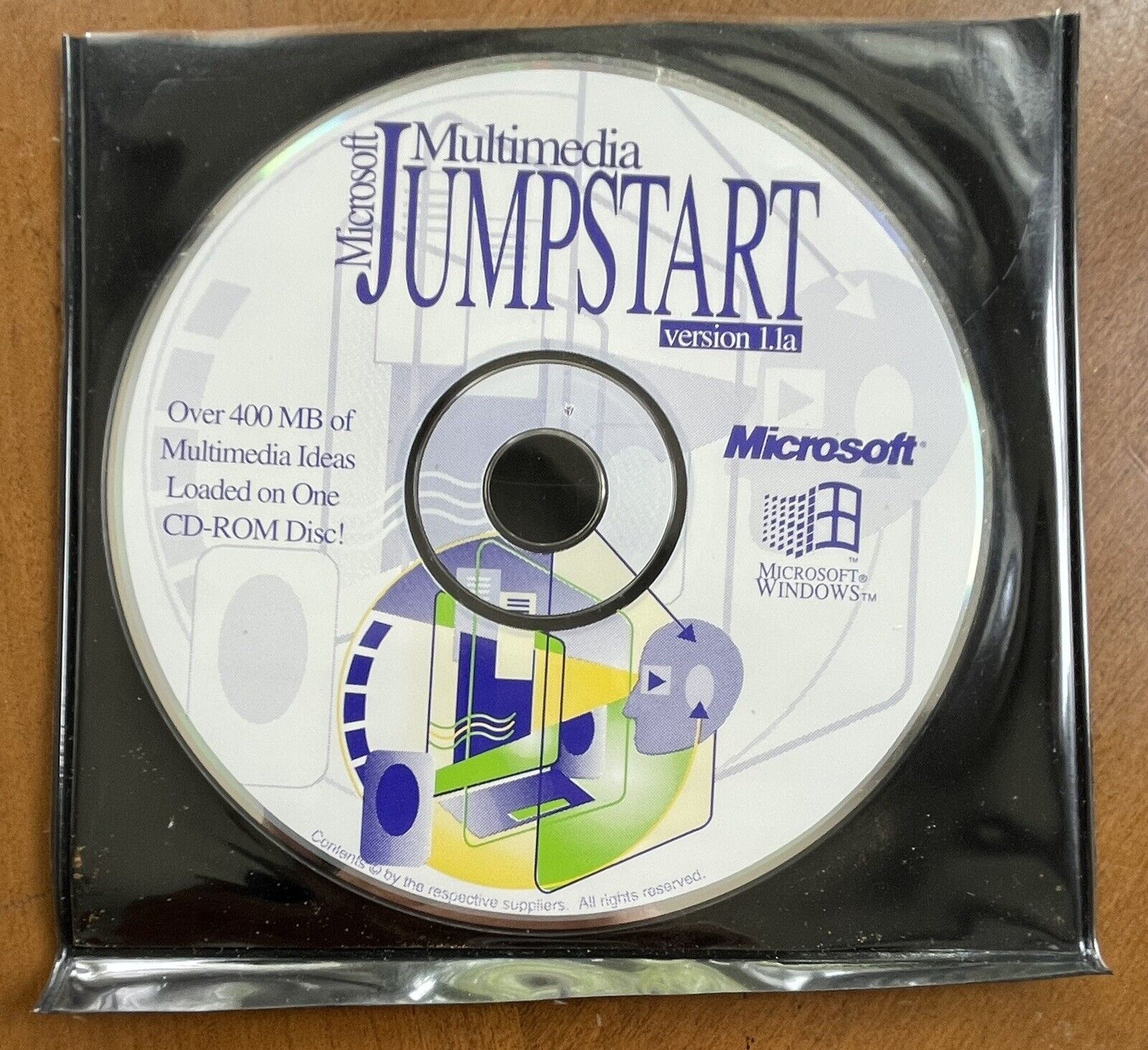 Vintage 1994 Microsoft Multimedia Jumpstart - Version 1.1a