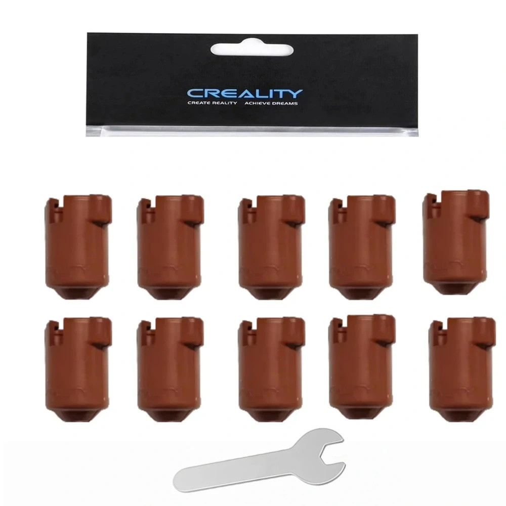 10Pcs Creality K1C/Ender 3 V3 Silicone Sock,Hotend Heat Insulation Case