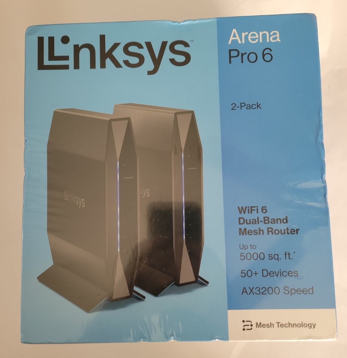 Linksys E8452 300 Mbps 4 Port 1000 Mbps Wireless Router AX3200