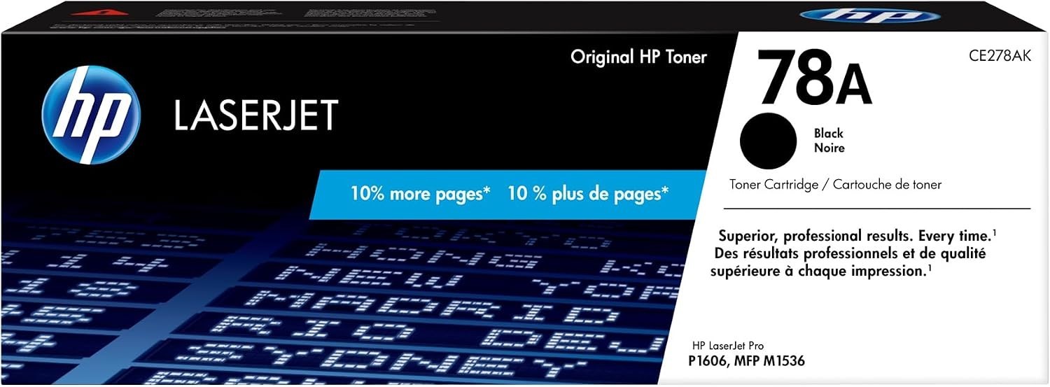 HP 78A Black Toner Cartridge