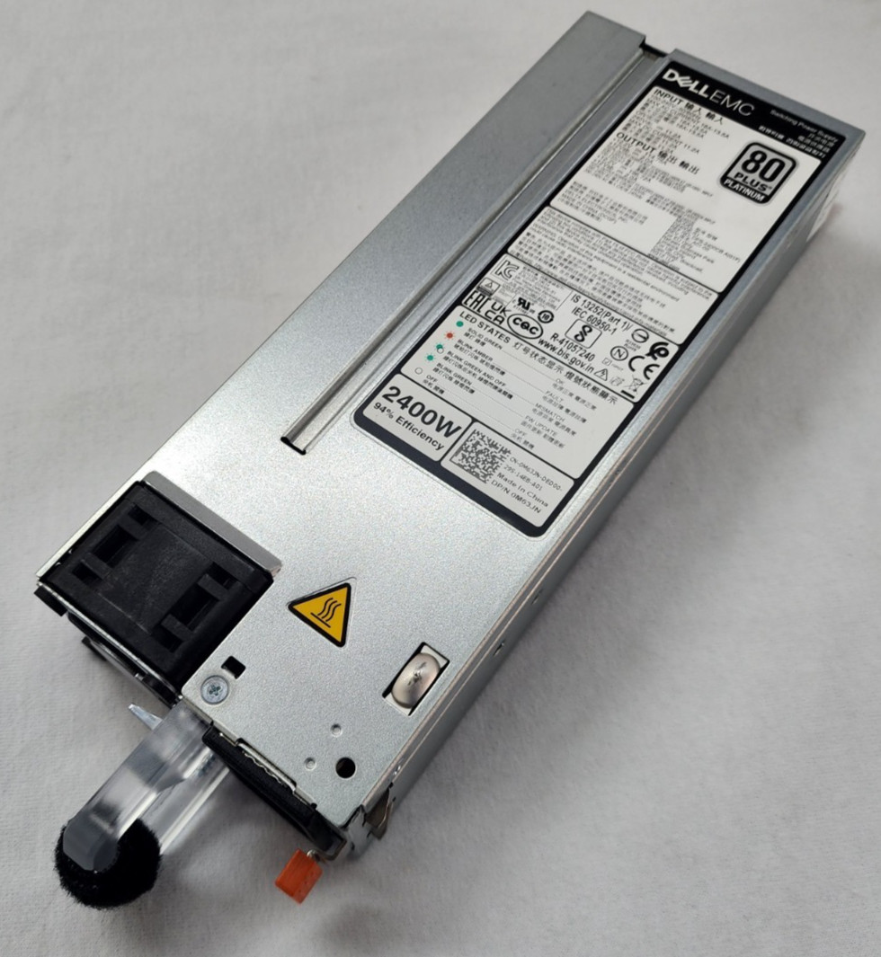 Dell M63JN 2400W 86MM Power Supply Unit for Dell PowerEdge 15G 16G