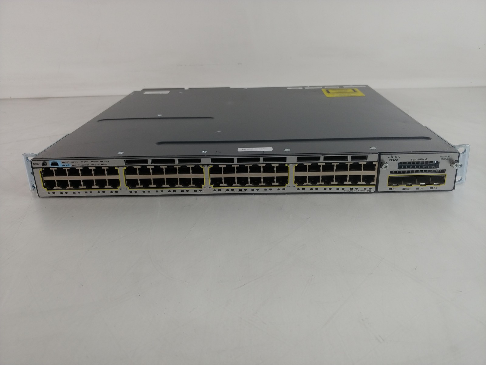 Cisco Catalyst 3750-X WS-C3750X-48P-L 48-Port Gigabit Managed PoE+ Ethernet