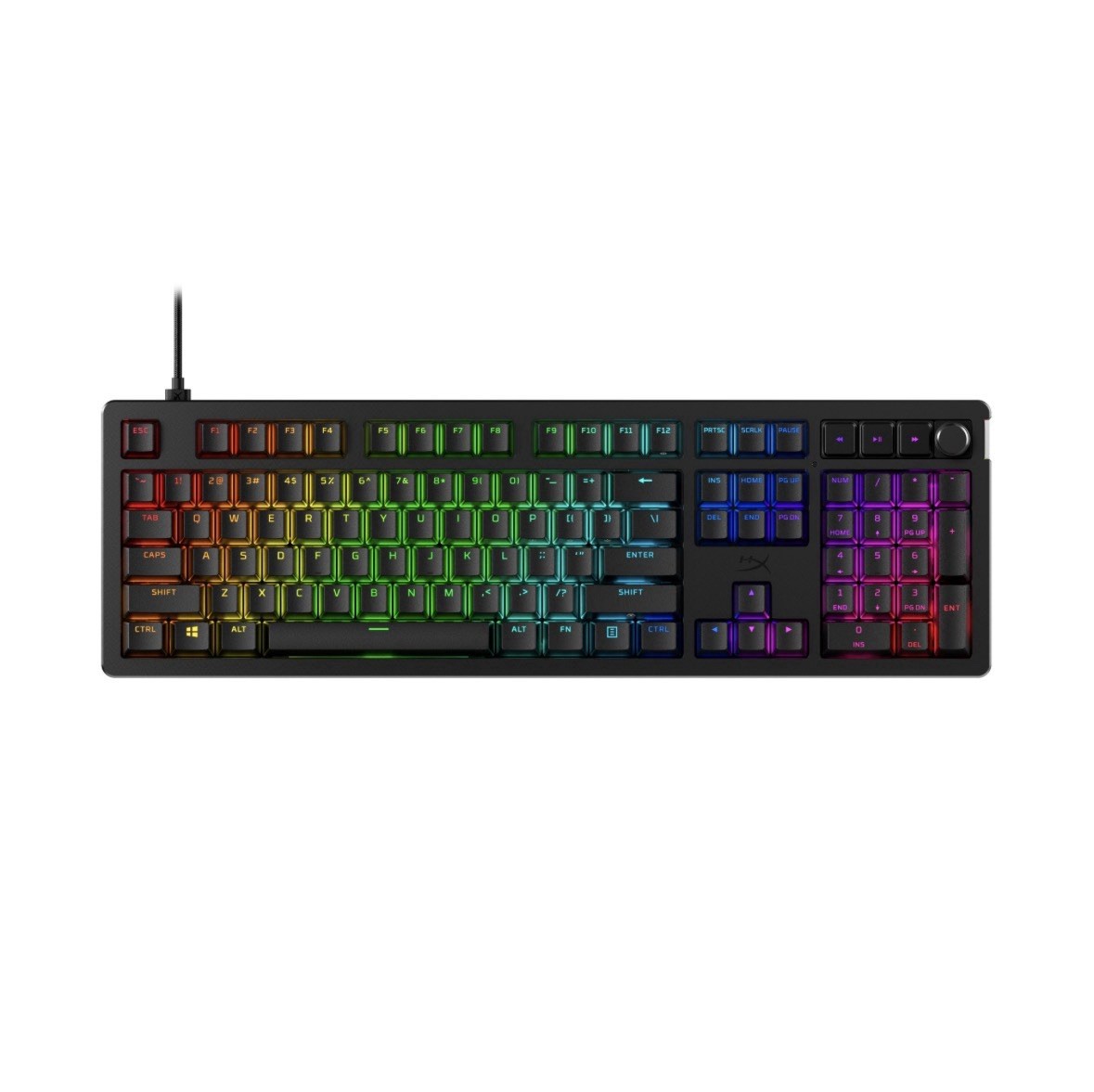 *Brand New*  Black HyperX Alloy Rise - Gaming Keyboard Full Size