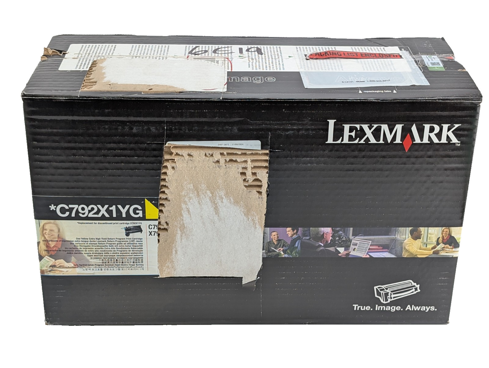 C792X1YG  Original Lexmark Extra High-Yield Toner Cartridge - Yellow