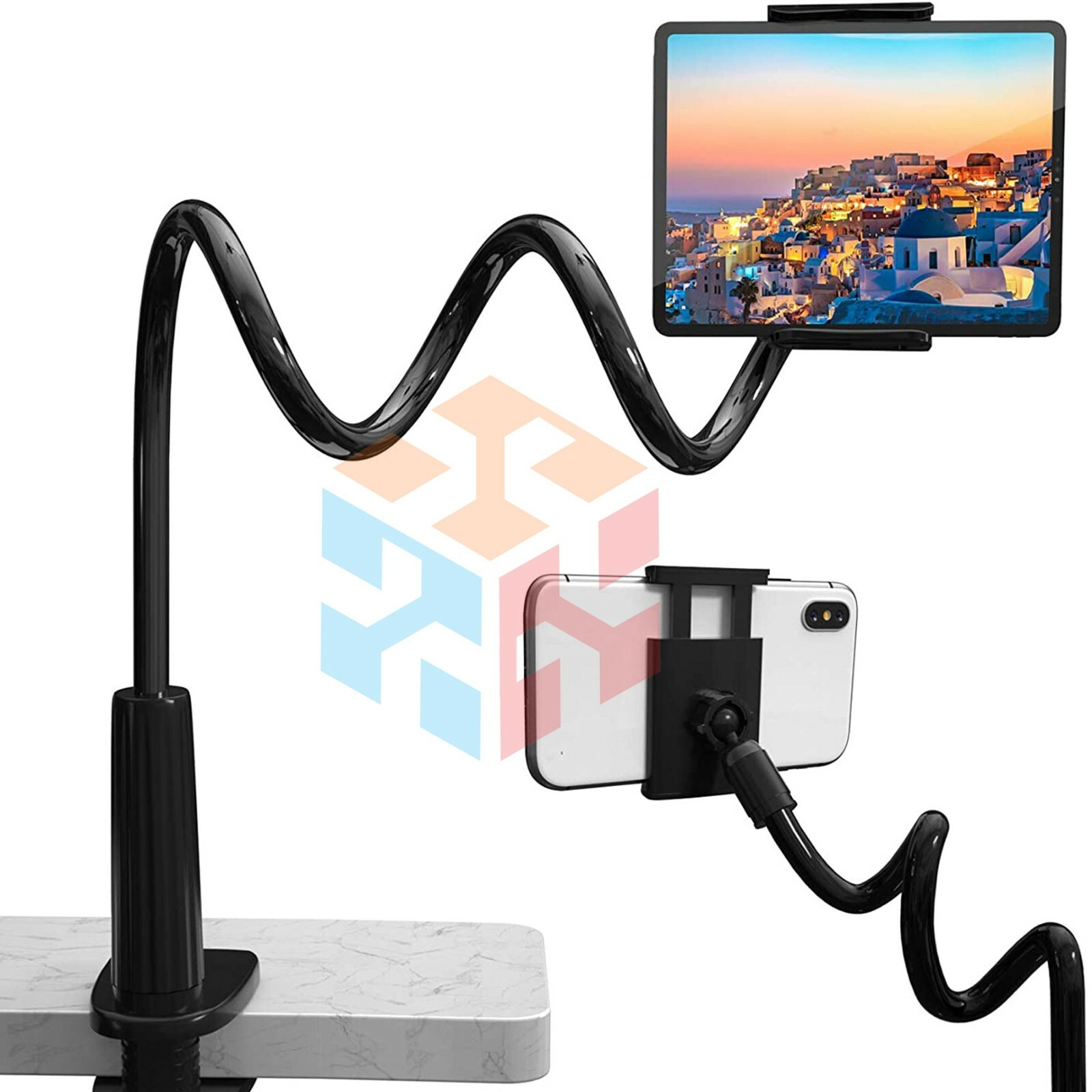 Lazy Tablet Holder Mount Stand Flexible Arm Desktop Bed For iPad  Samsung USA