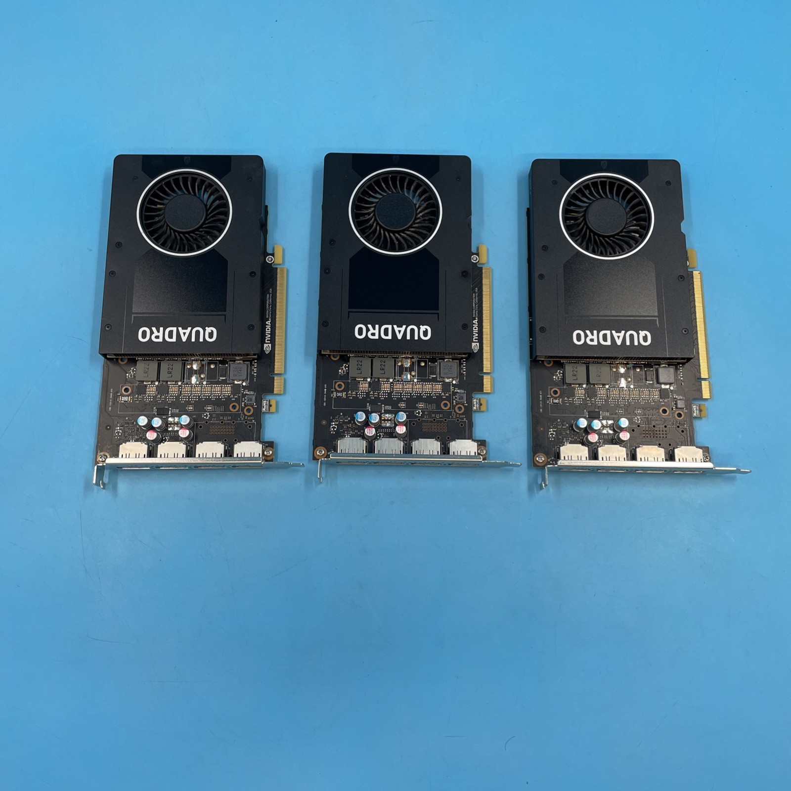 (LOT OF 3) NVIDIA Quadro P2000 Graphics Card 5GB GDDR5 GPU