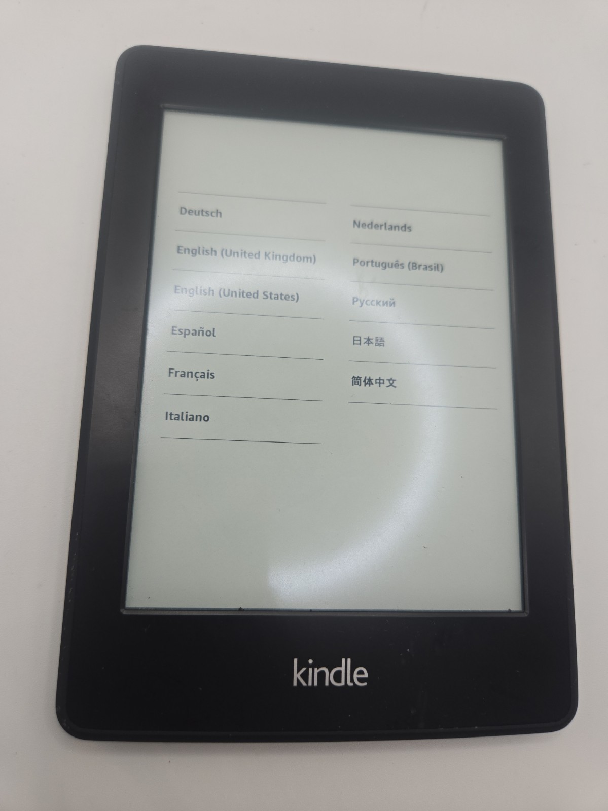 Amazon Kindle Paperwhite (7th Gen.) DP75SDI 4GB Wi-Fi 6" eReader Works