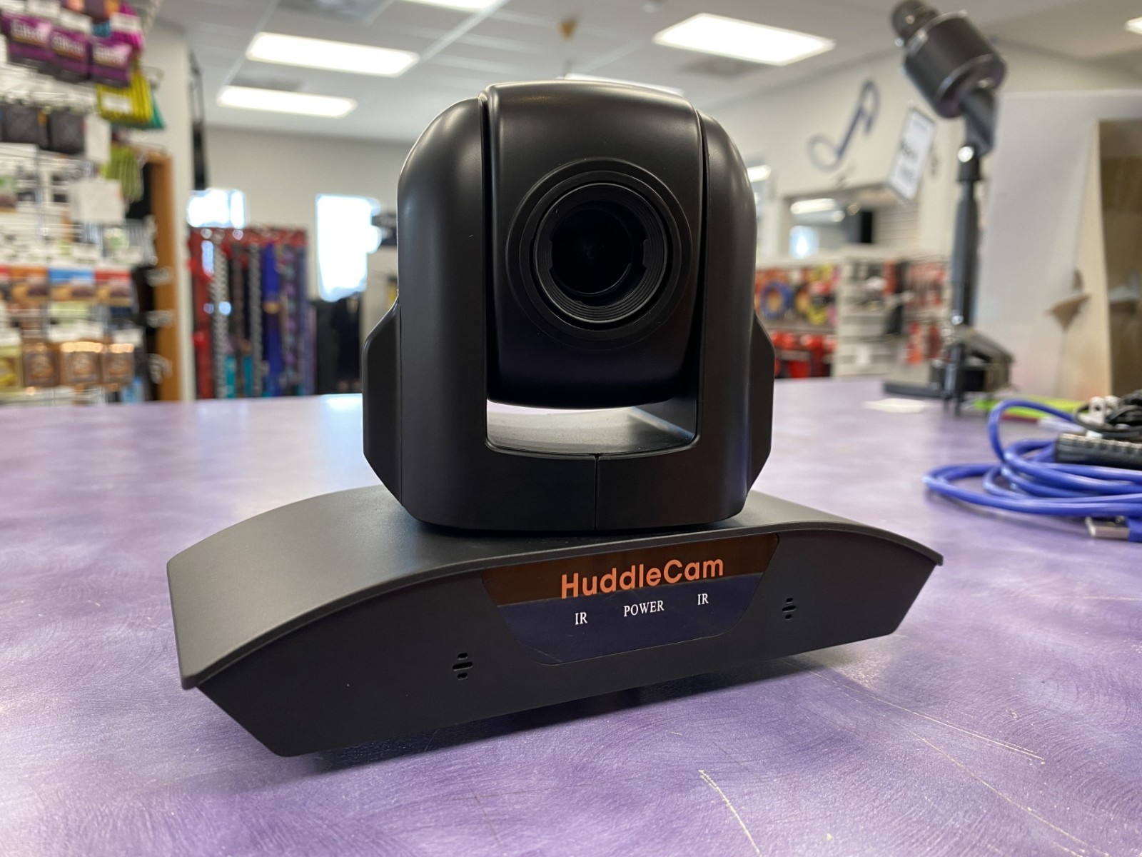 HuddleCamHD HC3XA-BK Full HD USB 2.0 Video Conferencing 3x PTZ Camera Black