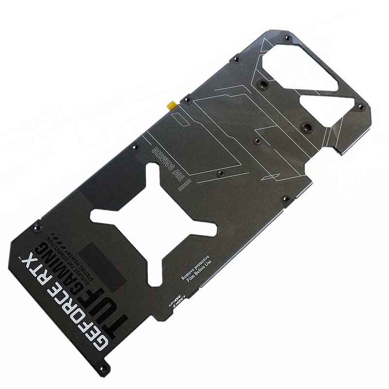 1PC For ASUS TUF-RTX3090TI-O24G-GAMING Graphics Card Backplate