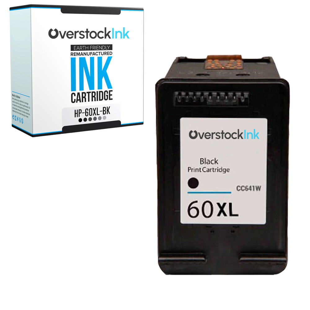 1PK Compatible OSI HP 60XL Black Ink Cartridge for HP DeskJet D1620 D1630 D1658