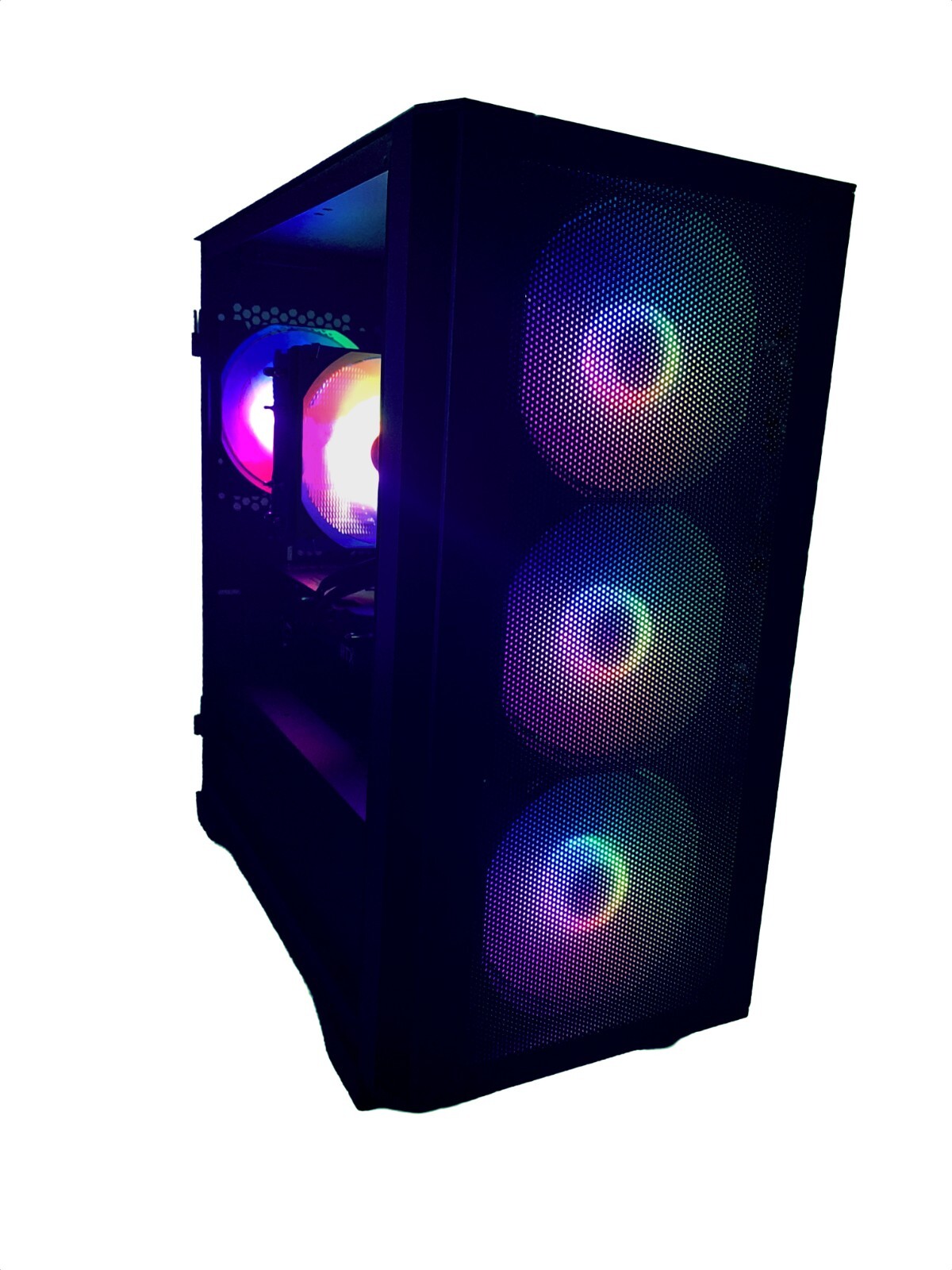 RTX 4070 Gaming PC New Pre-Built Nvidia Desktop AMD Ryzen CPU 1TB Storage SSD 