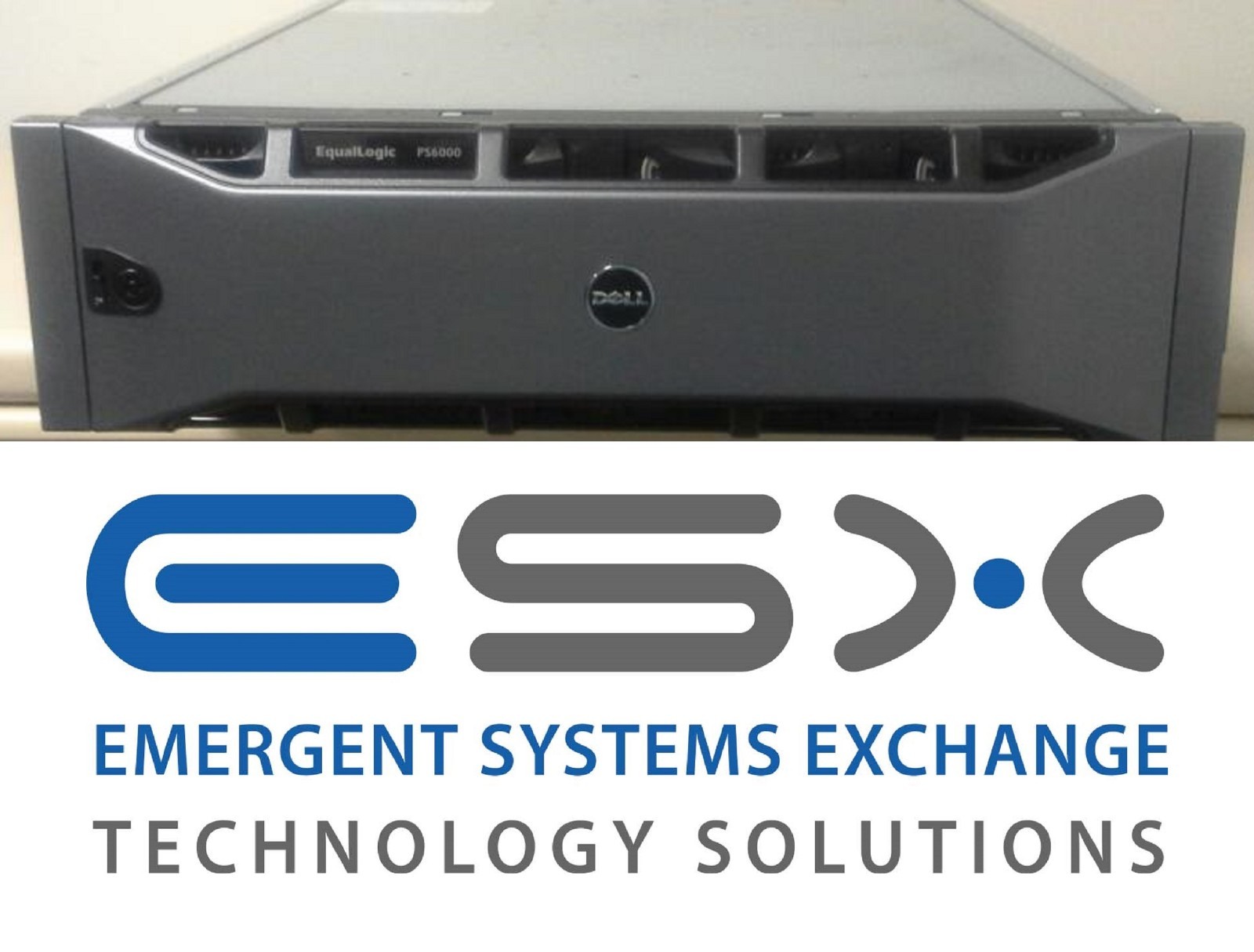 Dell EqualLogic PS6000E 16 x 2TB 7.2K SATA HDD iSCSI SAN Storage System