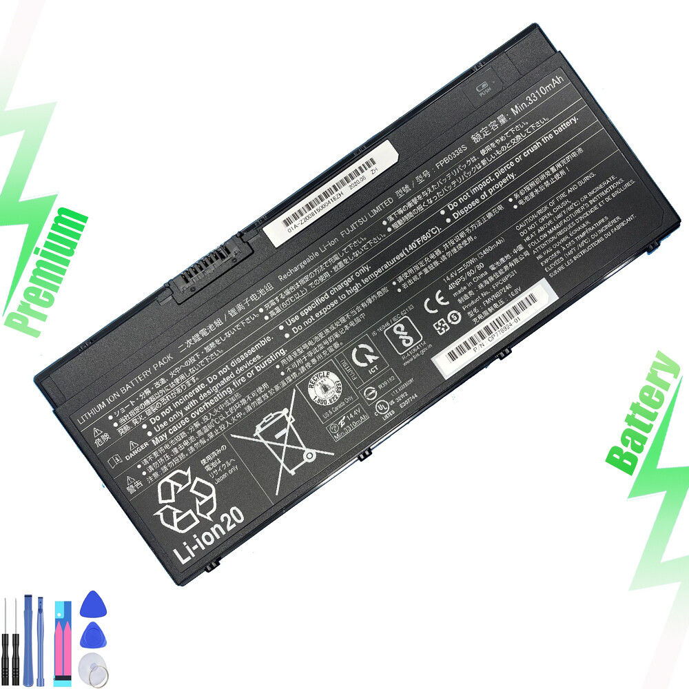New 50Wh FPCBP531 FPB0338S battery For Fujitsu Lifebook T937 T938 akku