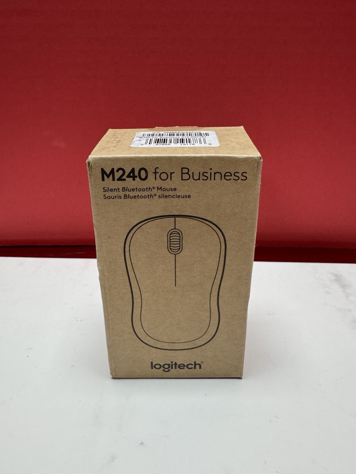 Logitech M240 for Business Silent Bluetooth Mouse 910-007181 Wireless