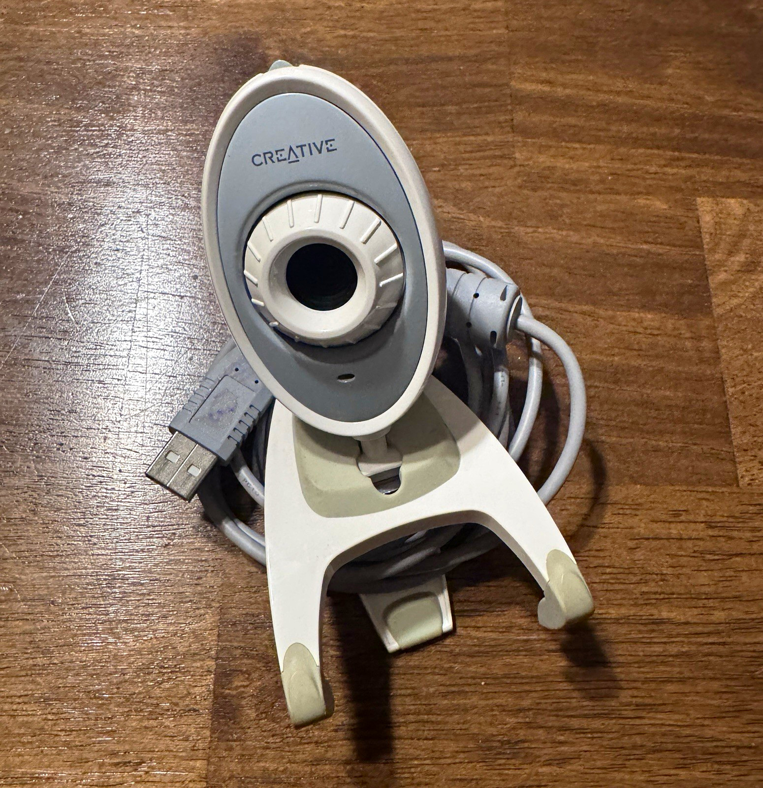 Creative USB Webcam with Built-In Microphone Vintage PC Computer Camera