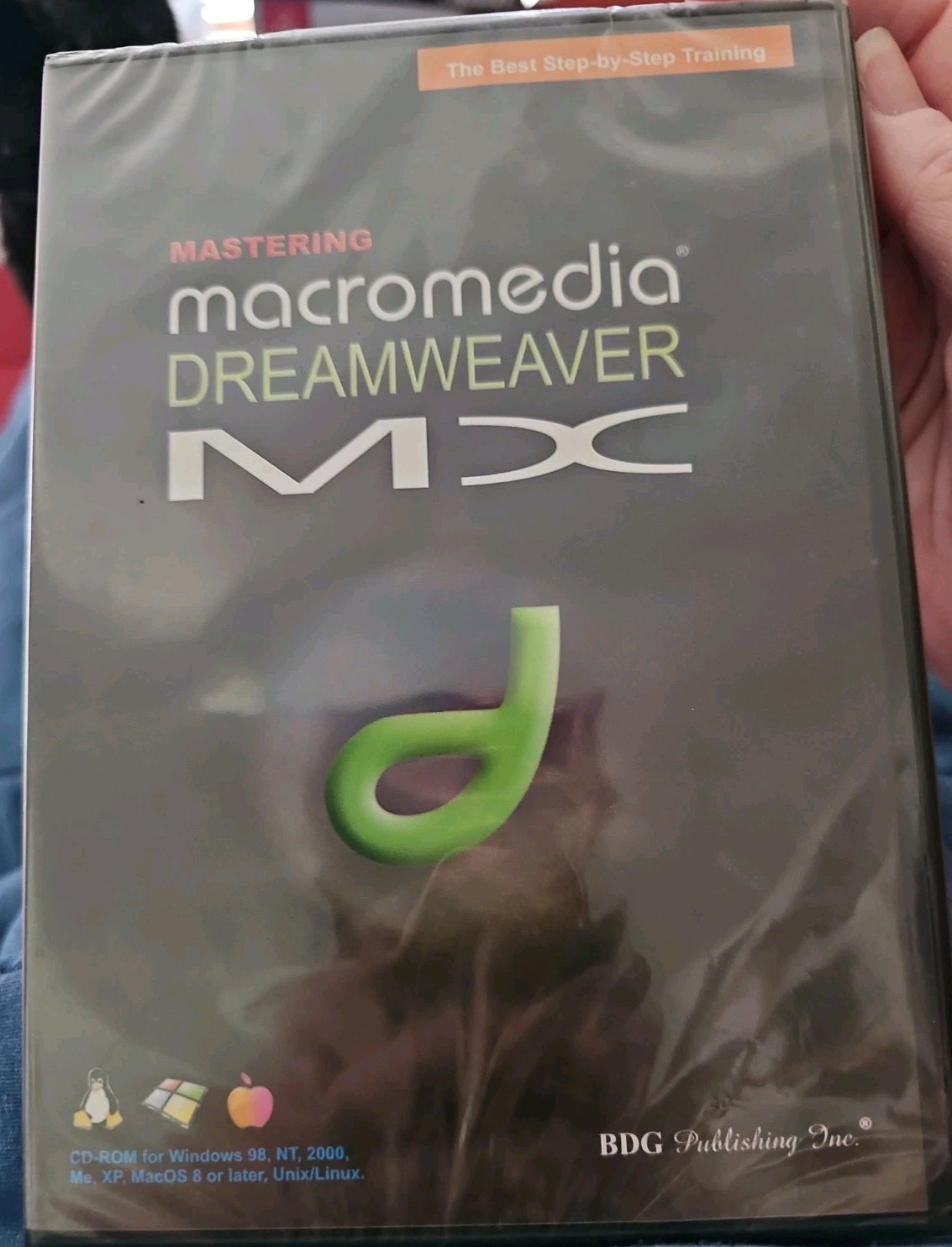 Sealed Macromedia Dreamweaver MX Software Windows XP Vintage New Old Stock
