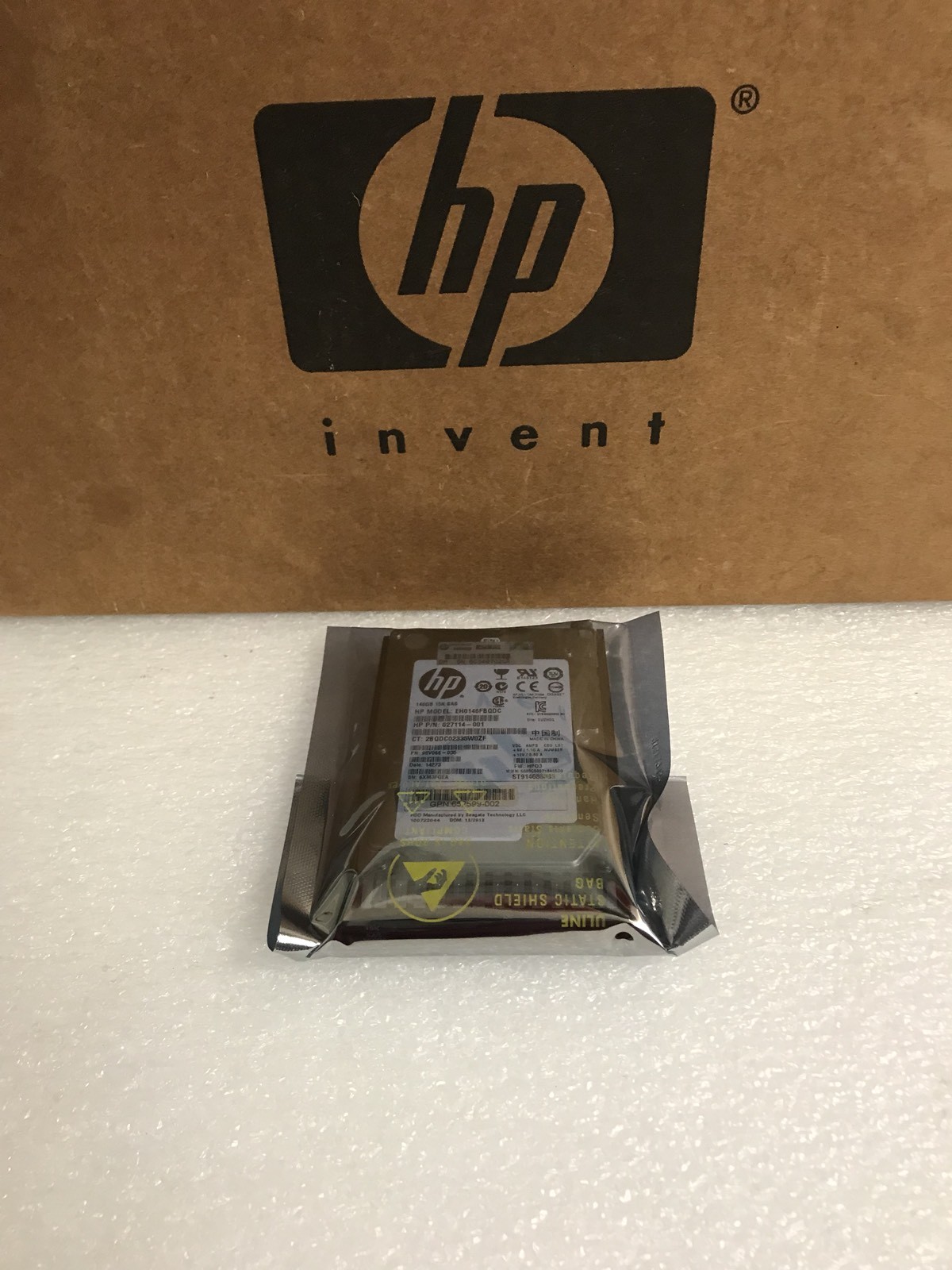 HP EG0300FBDBR 597609-001 300GB 10K 2.5" 6G DP SAS SC HARD DRIVE G8/G9 0B25642