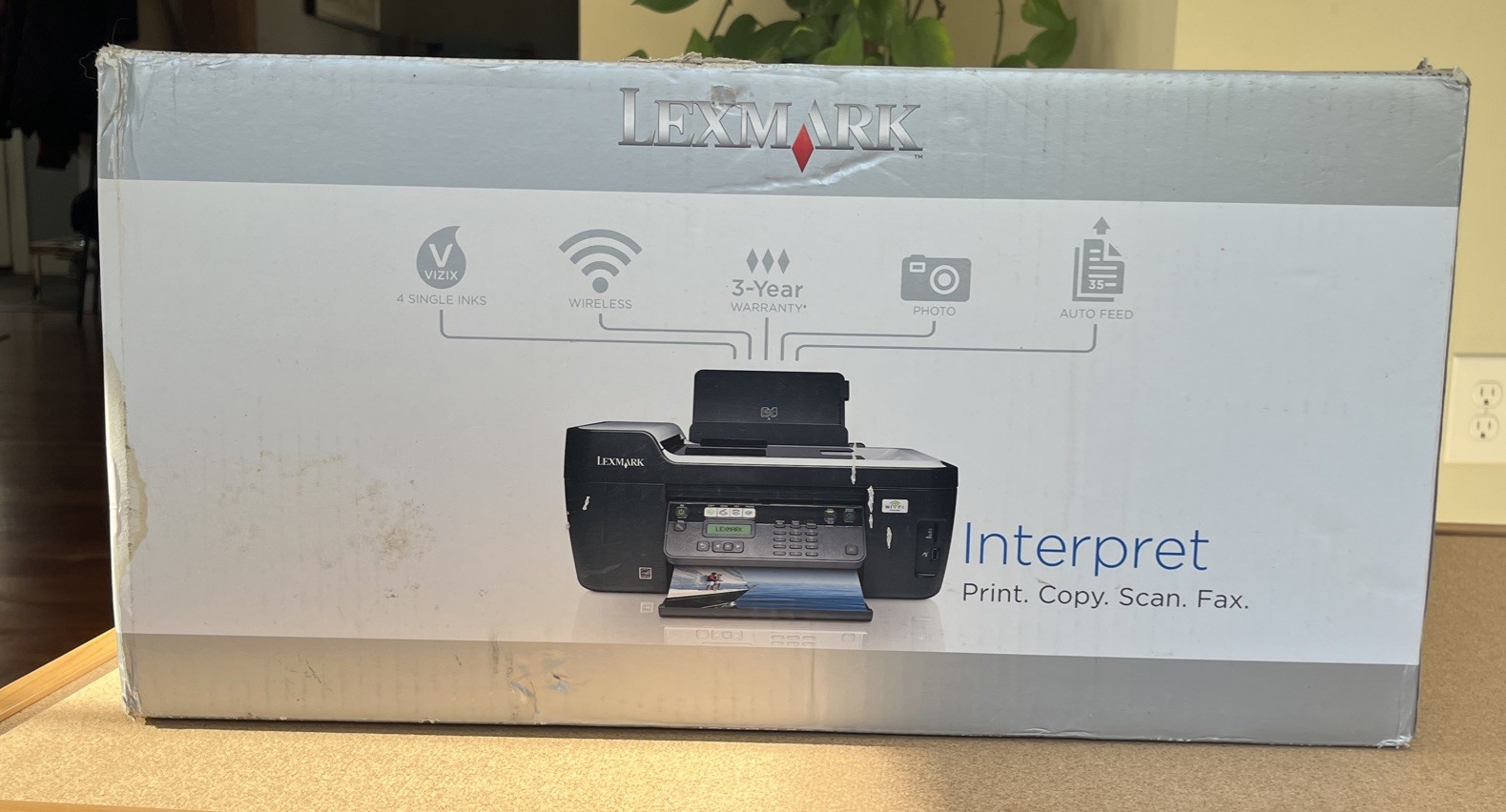 New Lexmark S405 Interpret. Print. Copy. Scan. Fax.