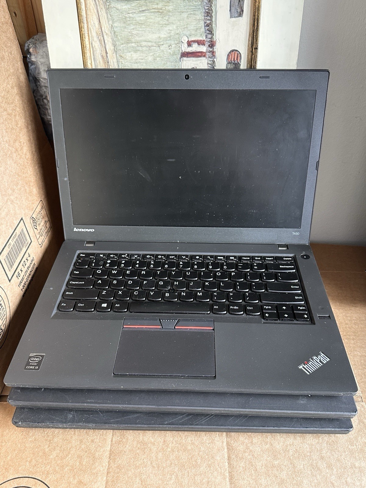 Lot Of (3) lenovo thinkpad t450 i5 5th Gen 4GB (2x128gb SSD 1x500gb Hdd) - No OS