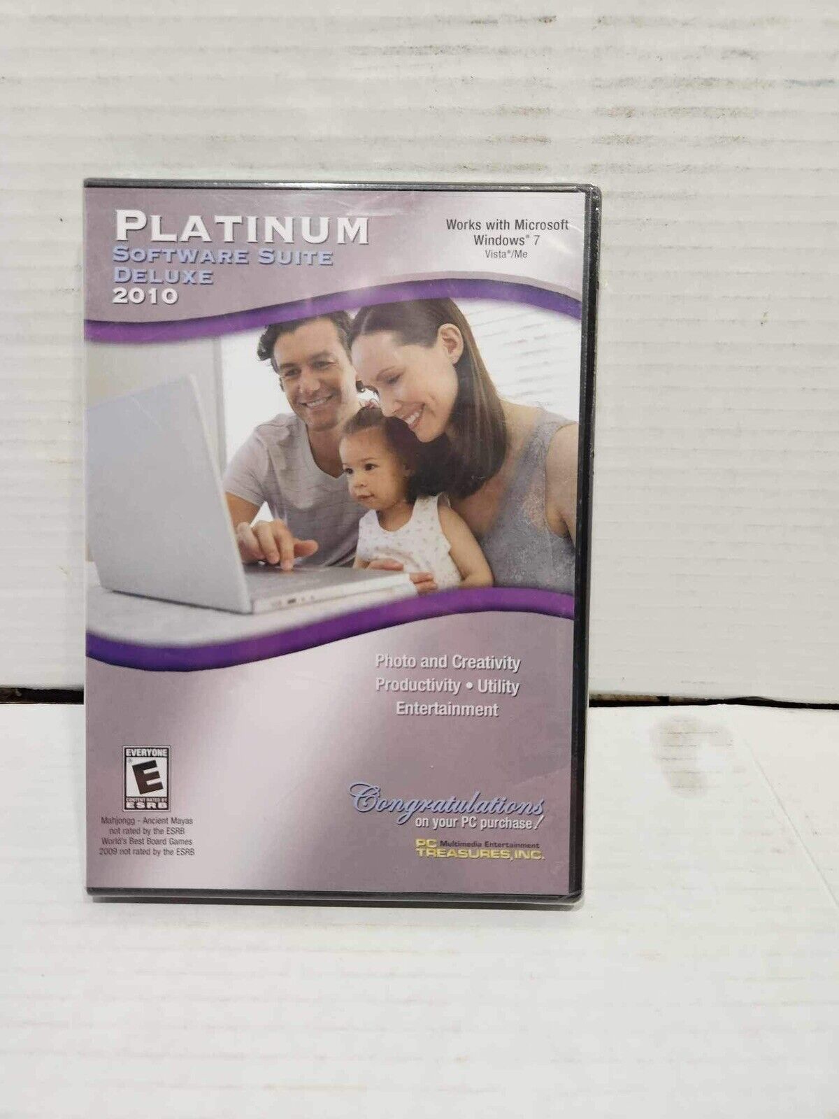 Platinum Software Suite Deluxe 2010 Windows PC Photoshop H&R Block McAfee NEW