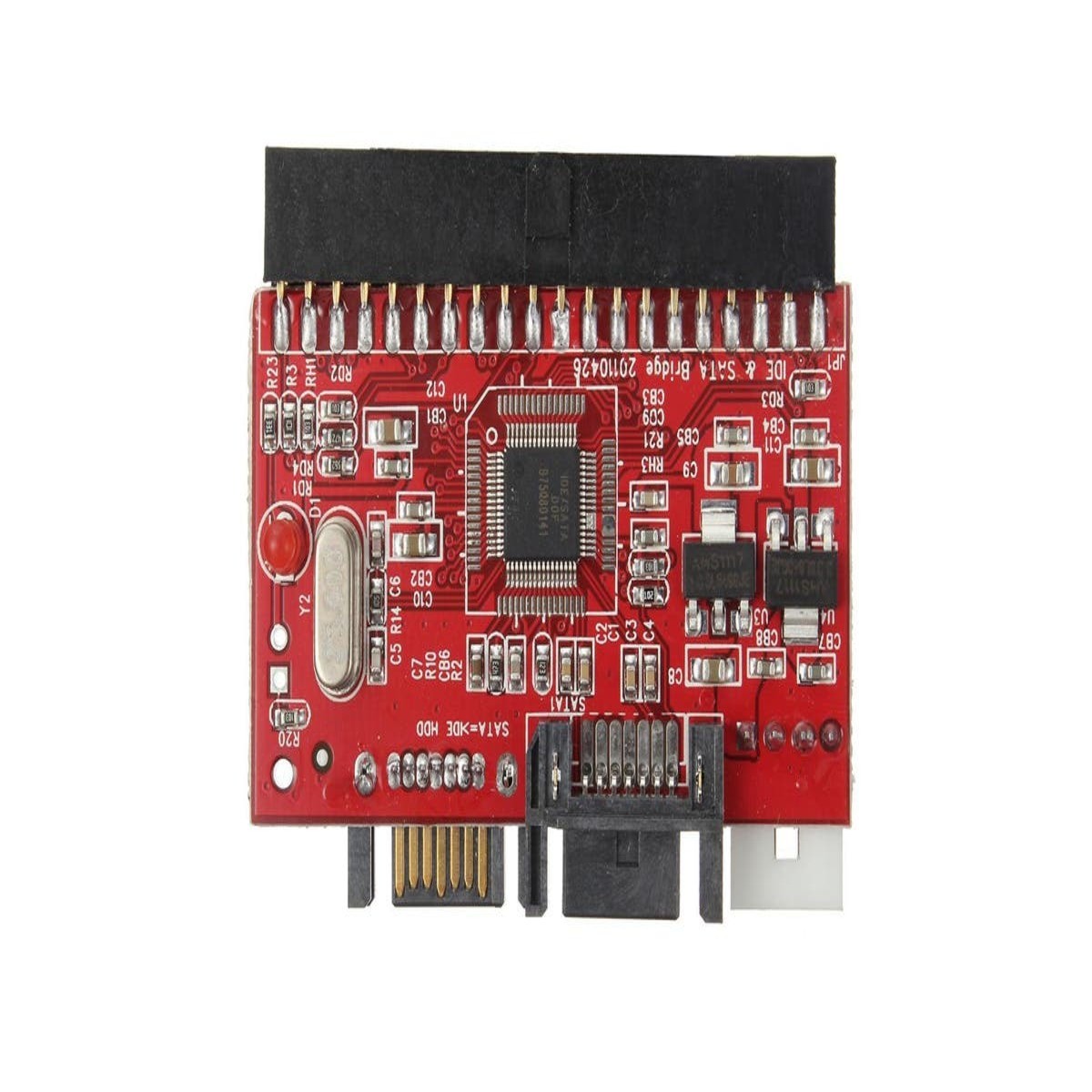 Sata To IDE Adapter, Red