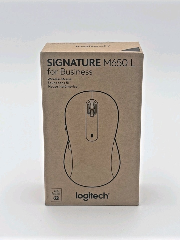 Logitech Signature M550 L Full Size Wireless Computer Mouse